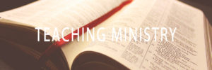 Ministry & Teaching